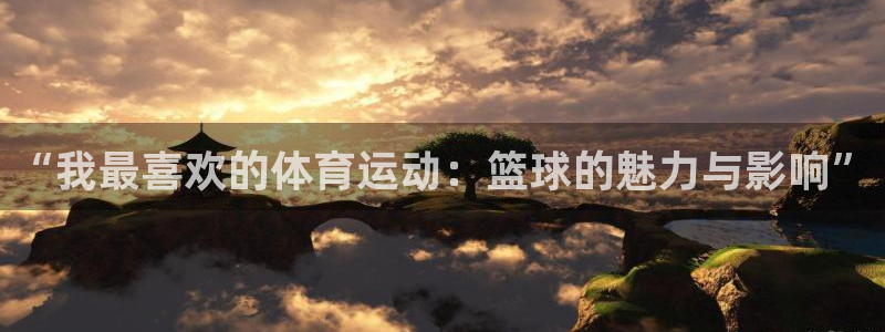 米兰体育官方正版app集团官网首页网址：“我最喜欢的体育运动