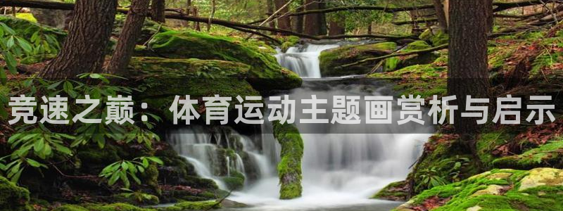 米兰体育官方正版app代理：竞速之巅：体育运动主题画